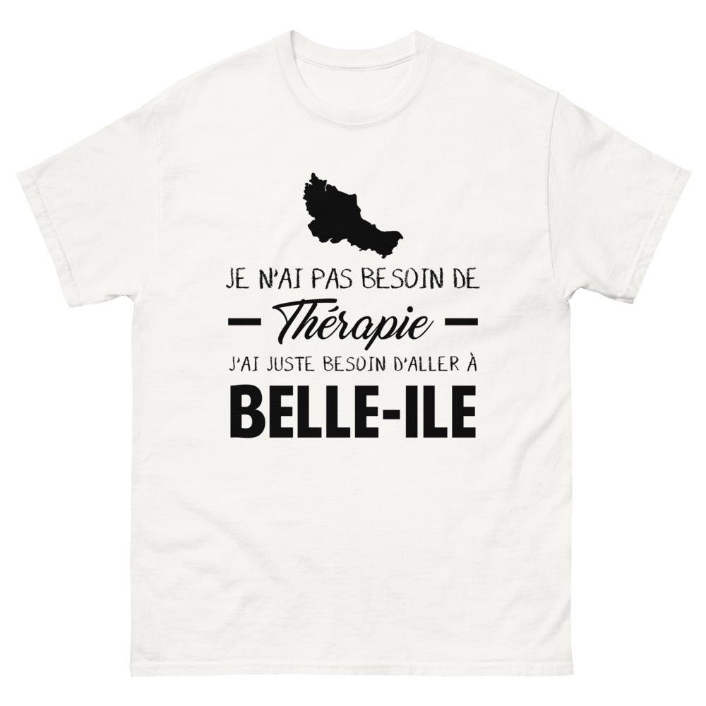 T-shirt blanc a Belle Ile - Thérapie