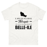 Thumbnail for T-shirt blanc a Belle Ile - Thérapie