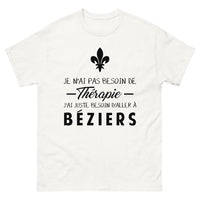 Thumbnail for T-shirt blanc a Beziers - Thérapie