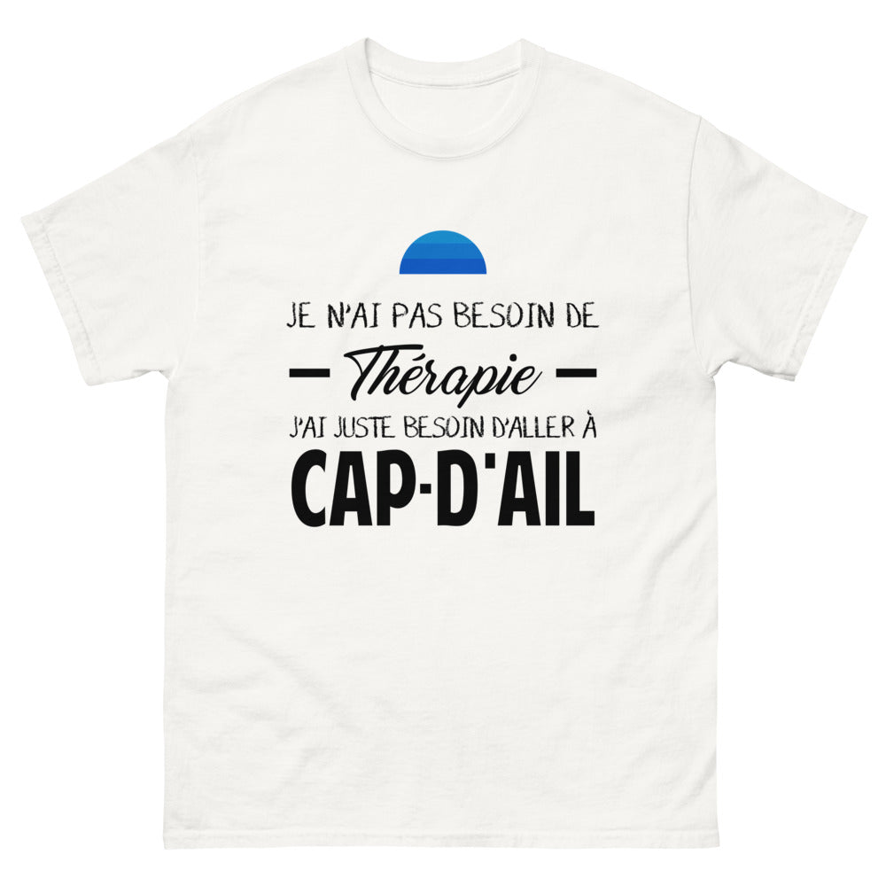 T-shirt blanc a Cap d'Ail - Thérapie