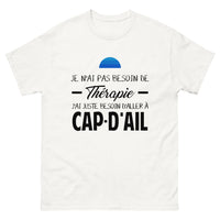 Thumbnail for T-shirt blanc a Cap d'Ail - Thérapie