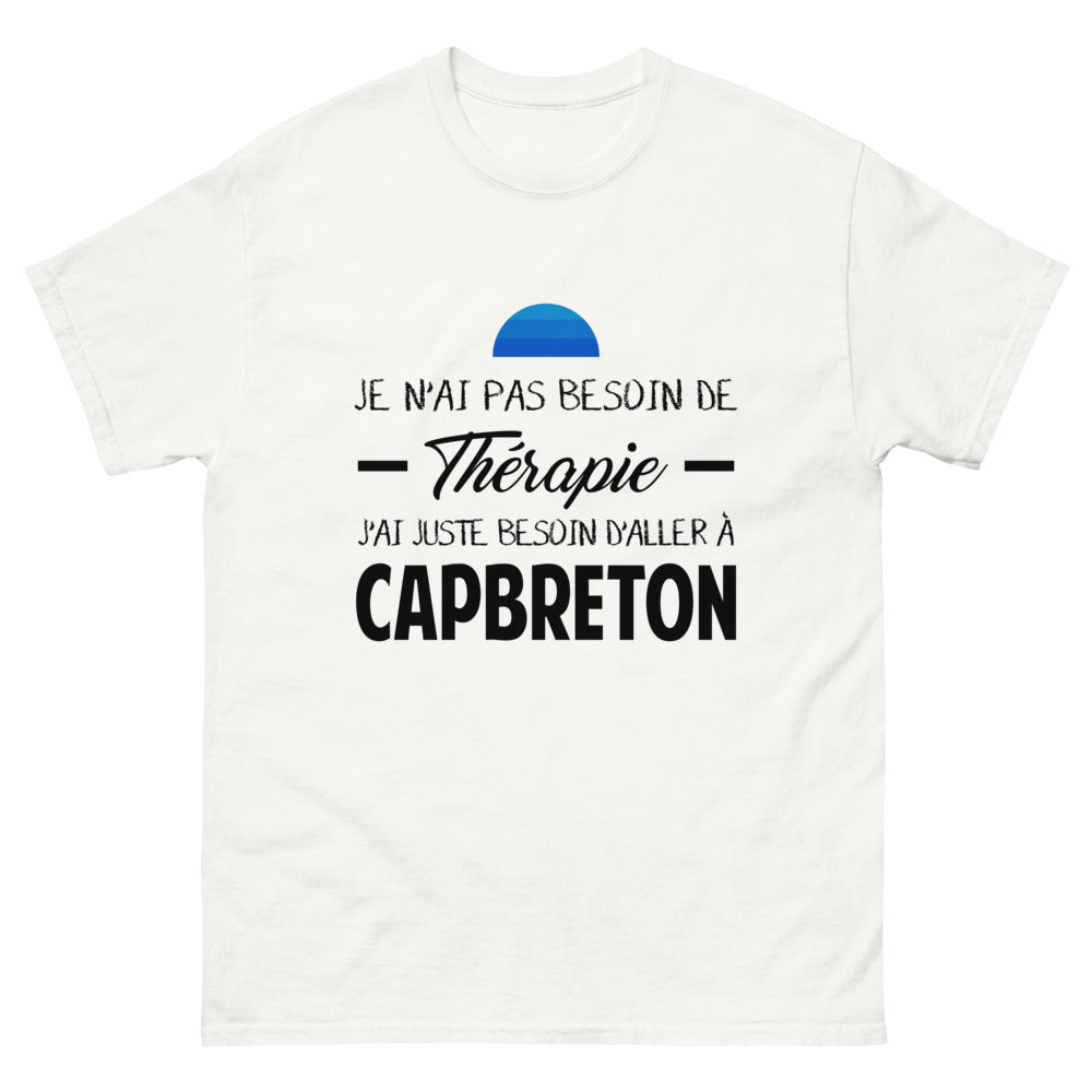 T-shirt blanc a Capbreton - Thérapie