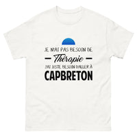 Thumbnail for T-shirt blanc a Capbreton - Thérapie
