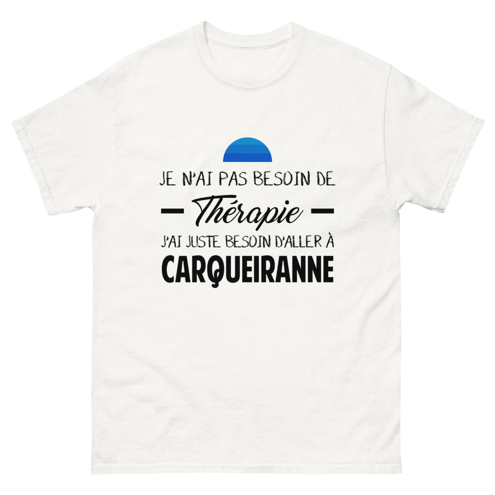 T-shirt blanc a Carqueiranne - Thérapie