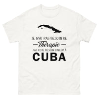 Thumbnail for T-shirt blanc a Cuba - Thérapie