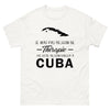 T-shirt blanc a Cuba - Thérapie