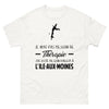 T-shirt blanc a l'Ile Aux Moines - Thérapie