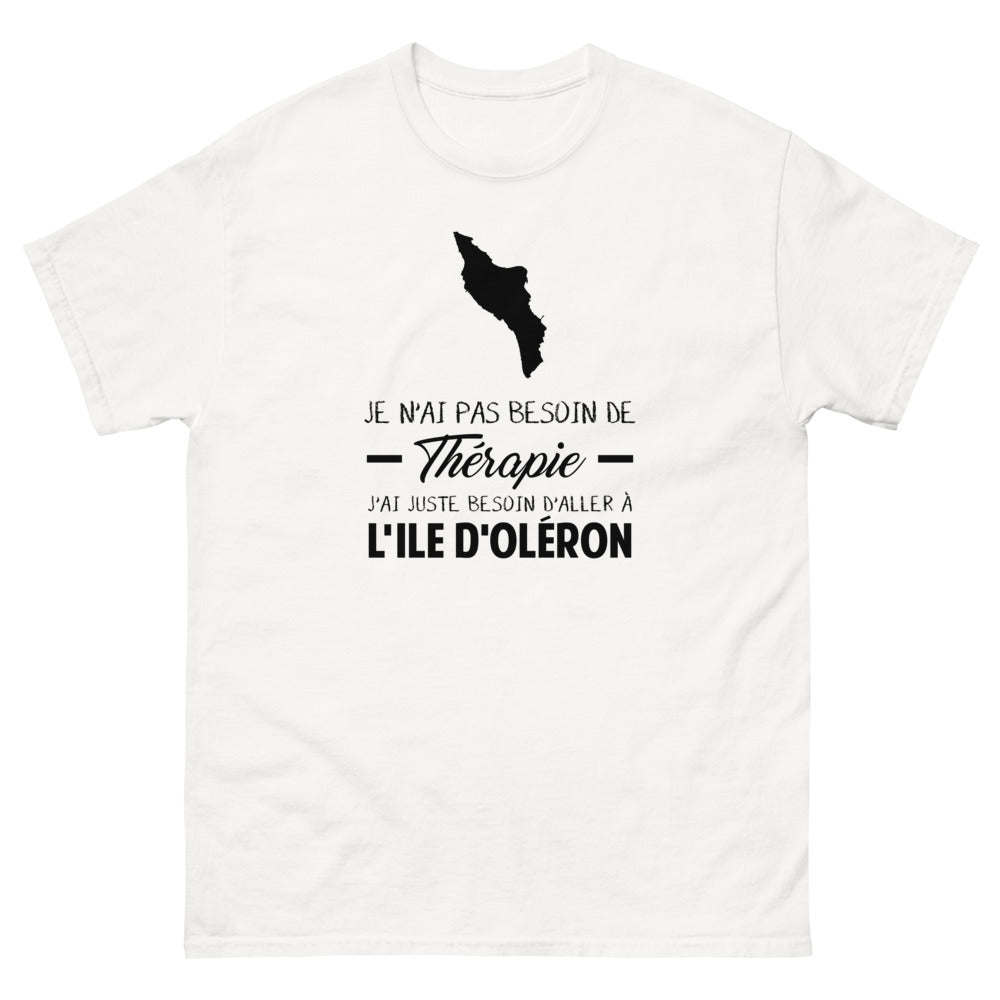 T-shirt blanc a l'Ile d'Oleron - Thérapie