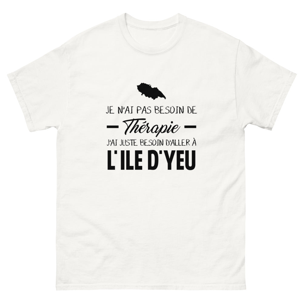 T-shirt blanc a l'Ile d'Yeu - Thérapie