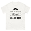 T-shirt blanc a l'Ile de Batz - Thérapie