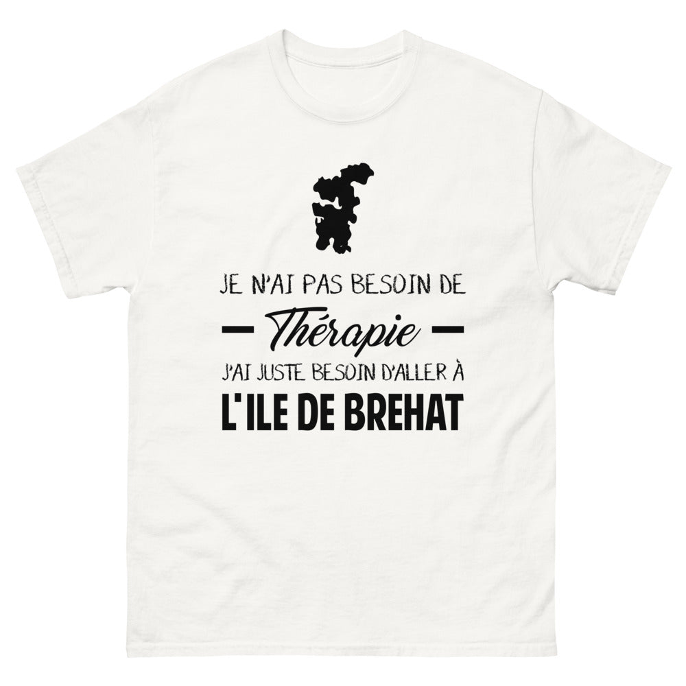 T-shirt blanc a l'Ile de Brehat - Thérapie