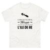 T-shirt blanc a l'Ile de Re - Thérapie