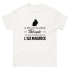 T-shirt blanc a l'Ile Maurice - Thérapie
