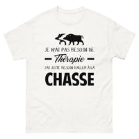 Thumbnail for T-shirt blanc a la Chasse - Thérapie