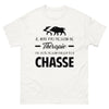 T-shirt blanc a la Chasse - Thérapie