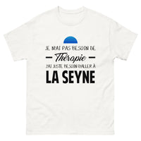 Thumbnail for T-shirt blanc a la Seyne - Thérapie