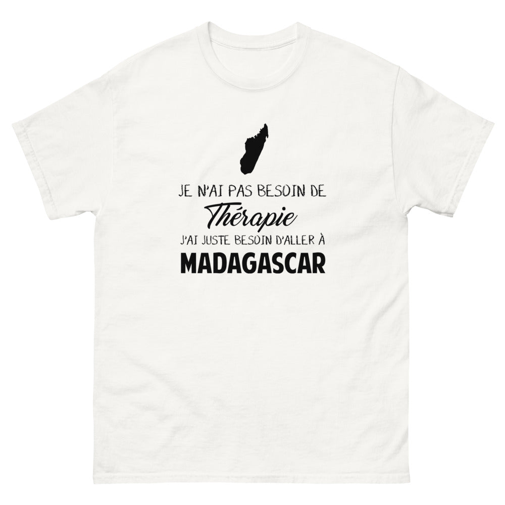 T-shirt blanc a Madagascar - Thérapie