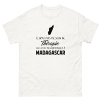 Thumbnail for T-shirt blanc a Madagascar - Thérapie
