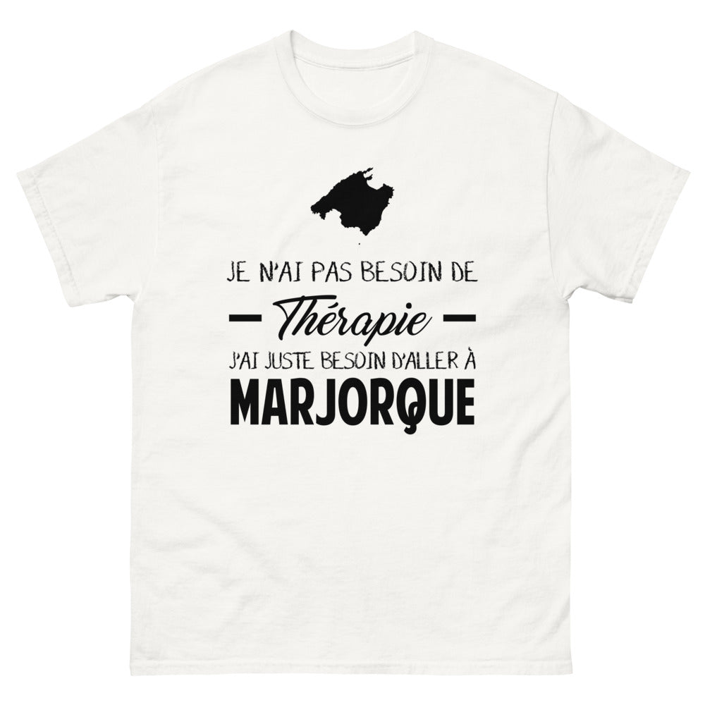 T-shirt blanc a Majorque - Thérapie