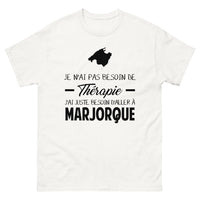 Thumbnail for T-shirt blanc a Majorque - Thérapie