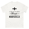 T-shirt blanc a Marseille - Thérapie