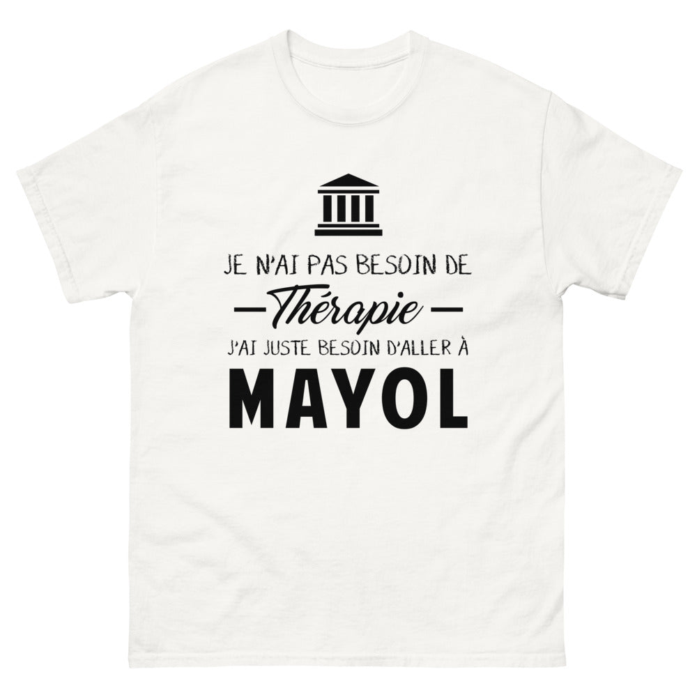 T-shirt blanc a Mayol - Thérapie