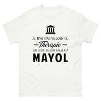 Thumbnail for T-shirt blanc a Mayol - Thérapie