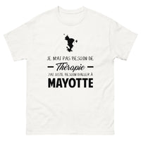 Thumbnail for T-shirt blanc a Mayotte - Thérapie