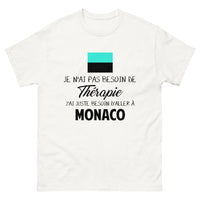 Thumbnail for T-shirt blanc a Monaco - Thérapie