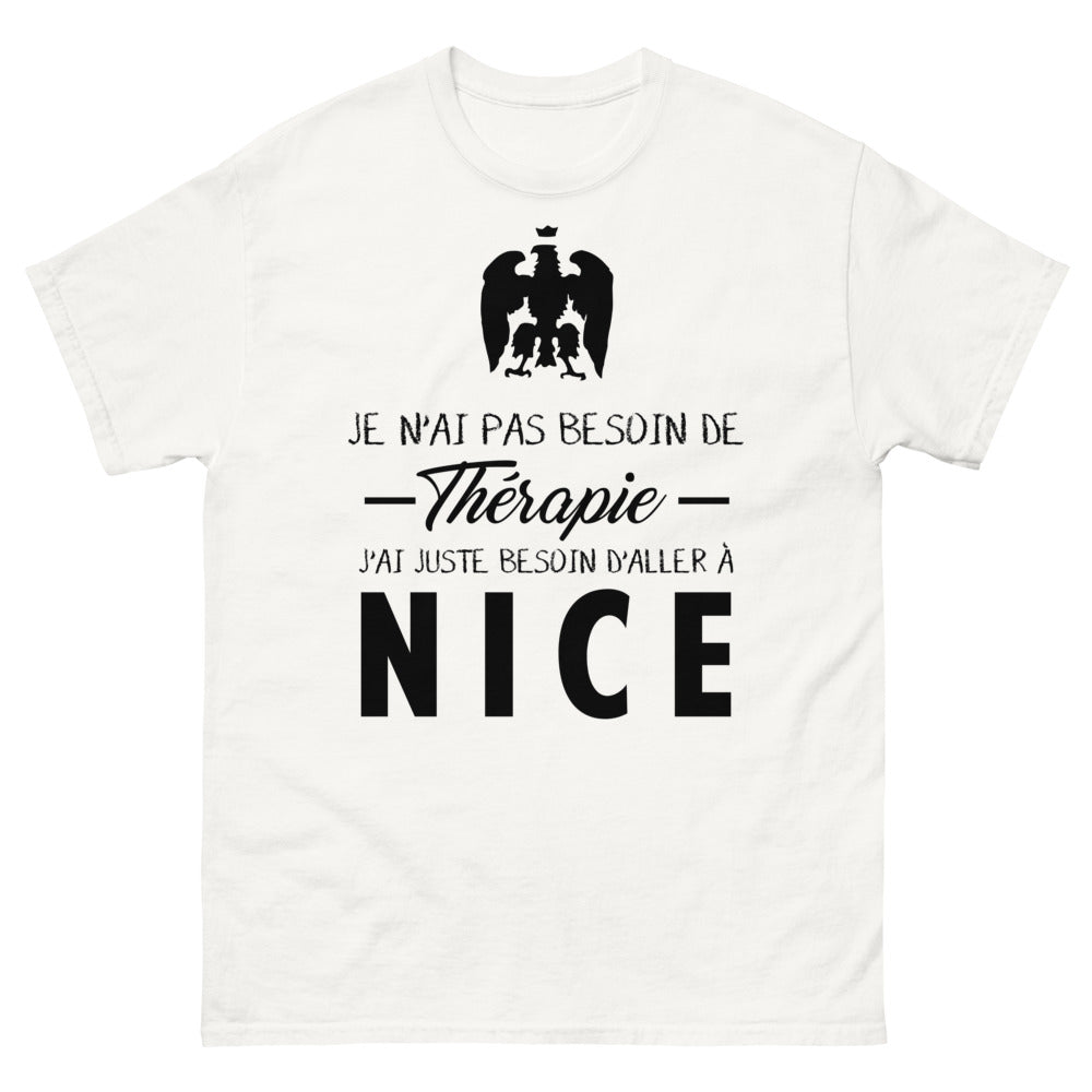 T-shirt blanc a Nice - Thérapie