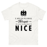 Thumbnail for T-shirt blanc a Nice - Thérapie