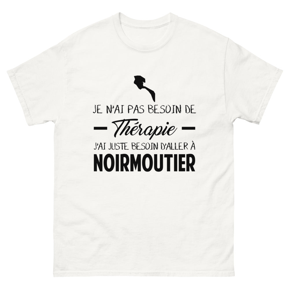 T-shirt blanc a Noirmoutier - Thérapie