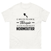 Thumbnail for T-shirt blanc a Noirmoutier - Thérapie