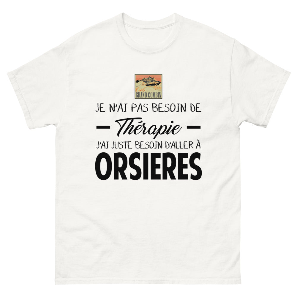 T-shirt blanc a Orsieres - Thérapie