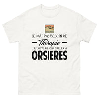 Thumbnail for T-shirt blanc a Orsieres - Thérapie