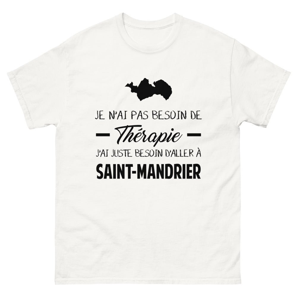 T-shirt blanc a Saint Mandrier - Thérapie