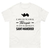 T-shirt blanc a Saint Mandrier - Thérapie