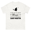 T-shirt blanc a Saint Martin - Thérapie