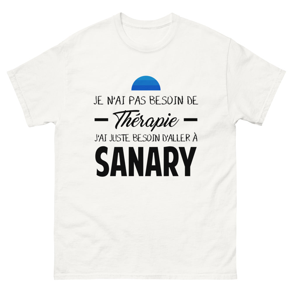 T-shirt blanc a Sanary - Thérapie