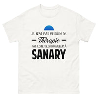 Thumbnail for T-shirt blanc a Sanary - Thérapie