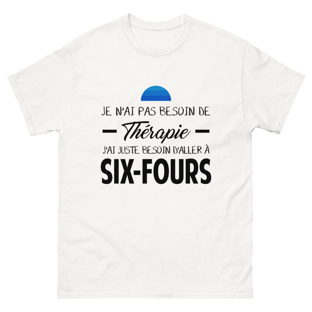 T-shirt blanc a Six Fours - Thérapie