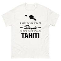 Thumbnail for T-shirt blanc a Tahiti - Thérapie