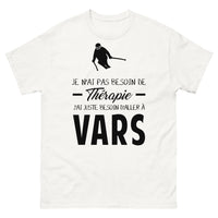 Thumbnail for T-shirt blanc a Vars - Thérapie