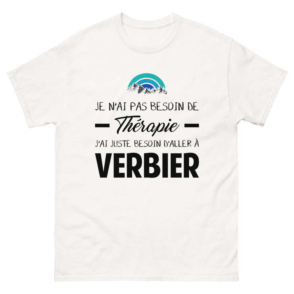 T-shirt blanc a Verbier - Thérapie