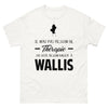 T-shirt blanc a Wallis - Thérapie