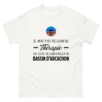 Thumbnail for T-shirt blanc au Bassin d'Arcachon - Thérapie