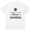 T-shirt blanc au Bassin d'Arcachon - Thérapie