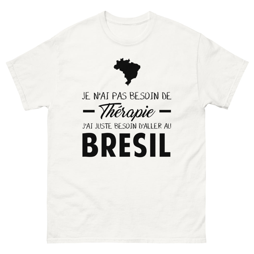 T-shirt blanc au Bresil - Thérapie