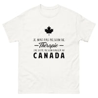 Thumbnail for T-shirt blanc au Canada - Thérapie