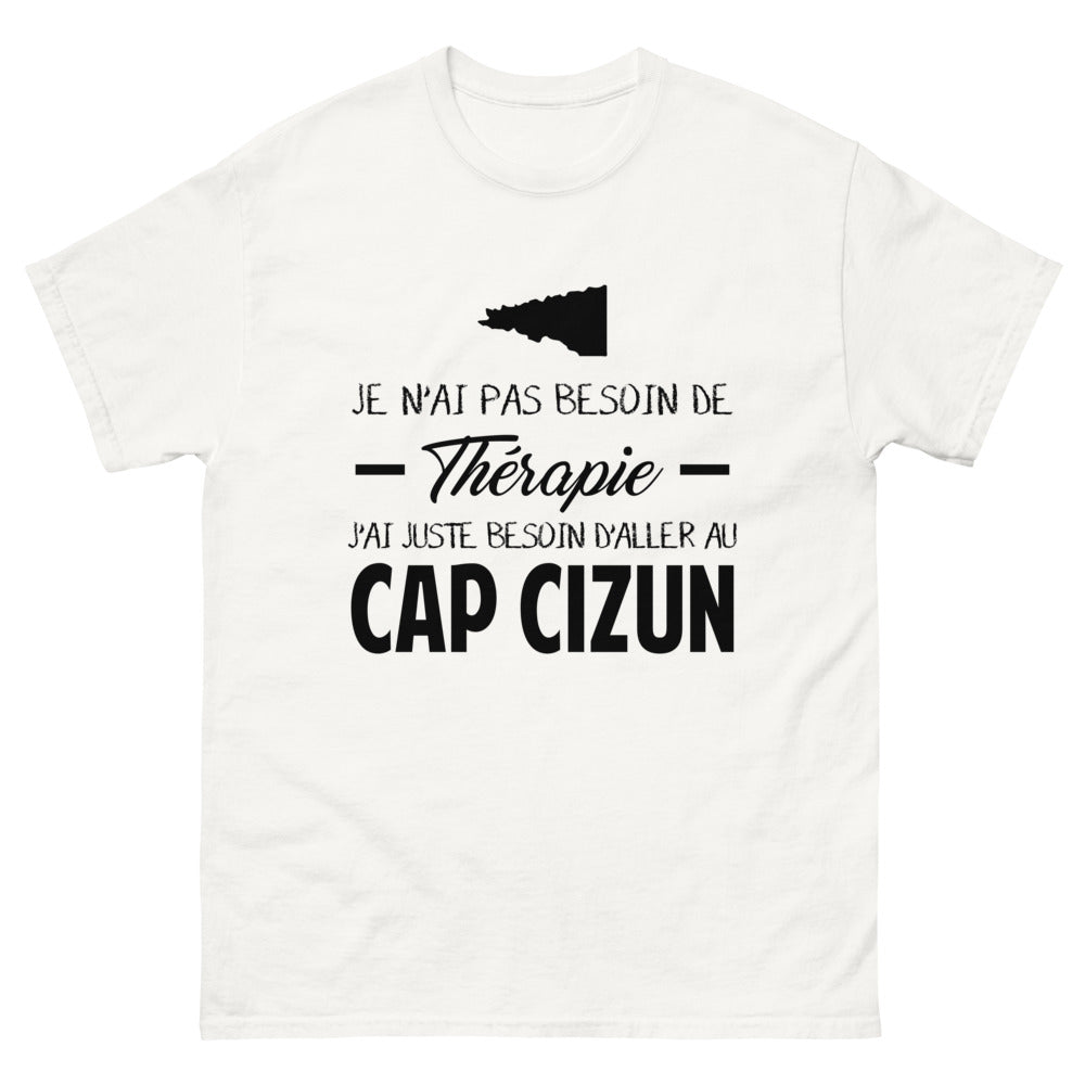 T-shirt blanc au Cap Cizun - Thérapie